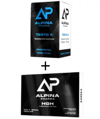 Alpina HGH+ 1 x Testo E FREE