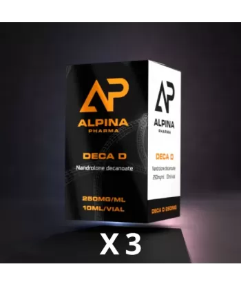 3 x Alpina Pharma Deca D...