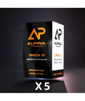 5 x Alpina Pharma Deca D...