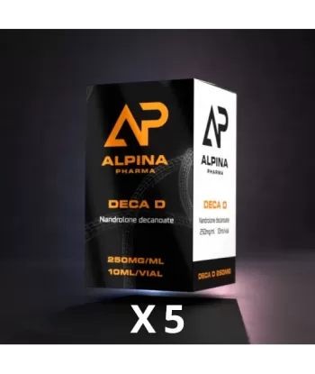 5 x Alpina Pharma Deca D...