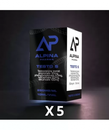 5 x Alpina Pharma Testo S...