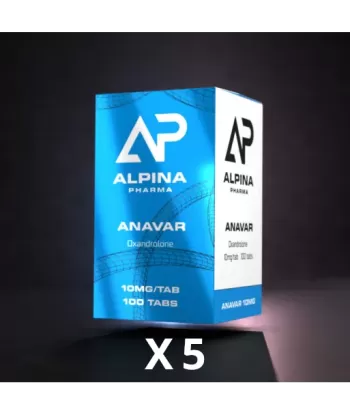 5 x Alpina Pharma Anavar 10...
