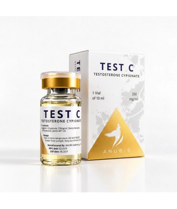 Anubis Testosteron Cypionat 250 mg/ml – Test C Durchstechflasche 10 ml mit Verpackung