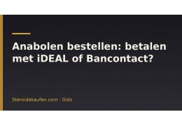 Anabolen bestellen: betalen met iDEAL of Bancontact?